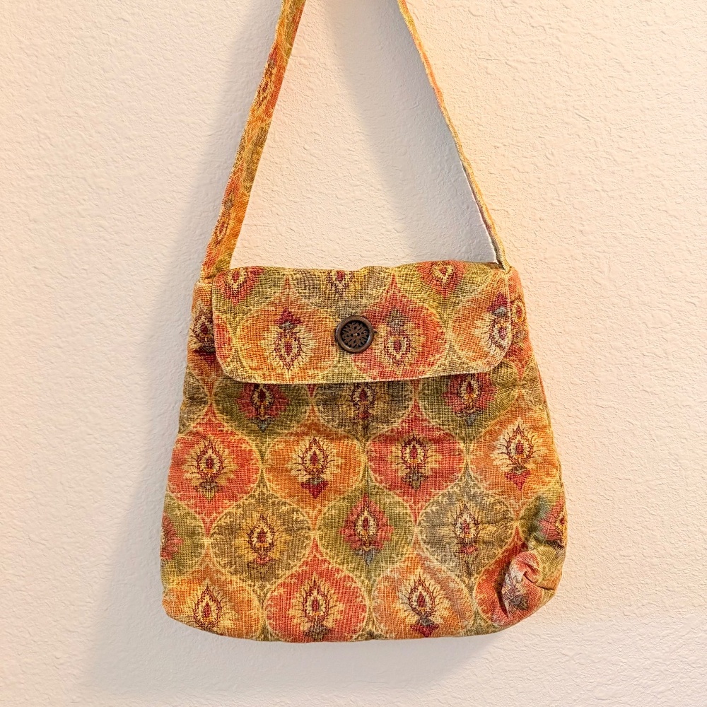 Boho Handmade Shoulder Bag, Perfect Condition